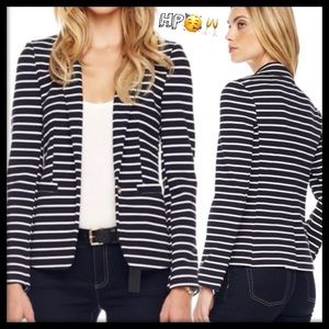 HP 🥳 NWOT *Michael Kors* Nautilus Classic Navy & White Striped Blazer